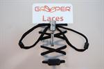 Greepers Sort rund suregrip 90 Cm op til 4 par �jer
